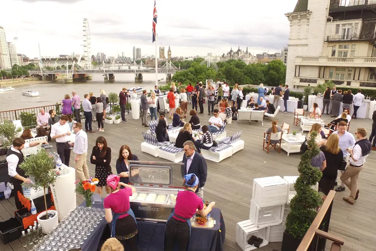 Event on the Johnson Roof Terrace