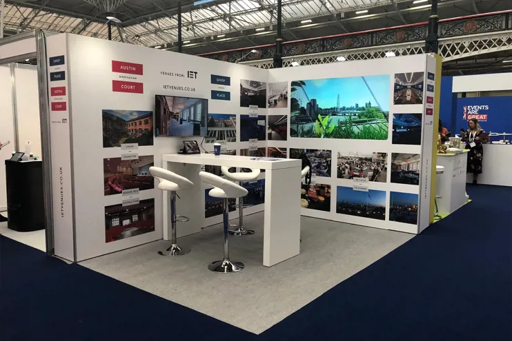 Our venues exhibition stand