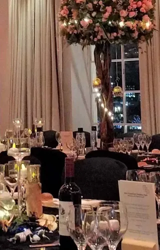 Christmas dinner in the Riverside Room