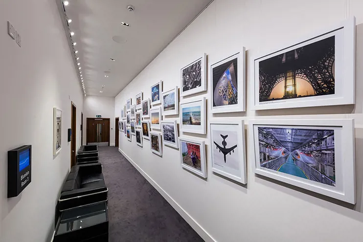 View Of Blumlein Gallery And Corridor